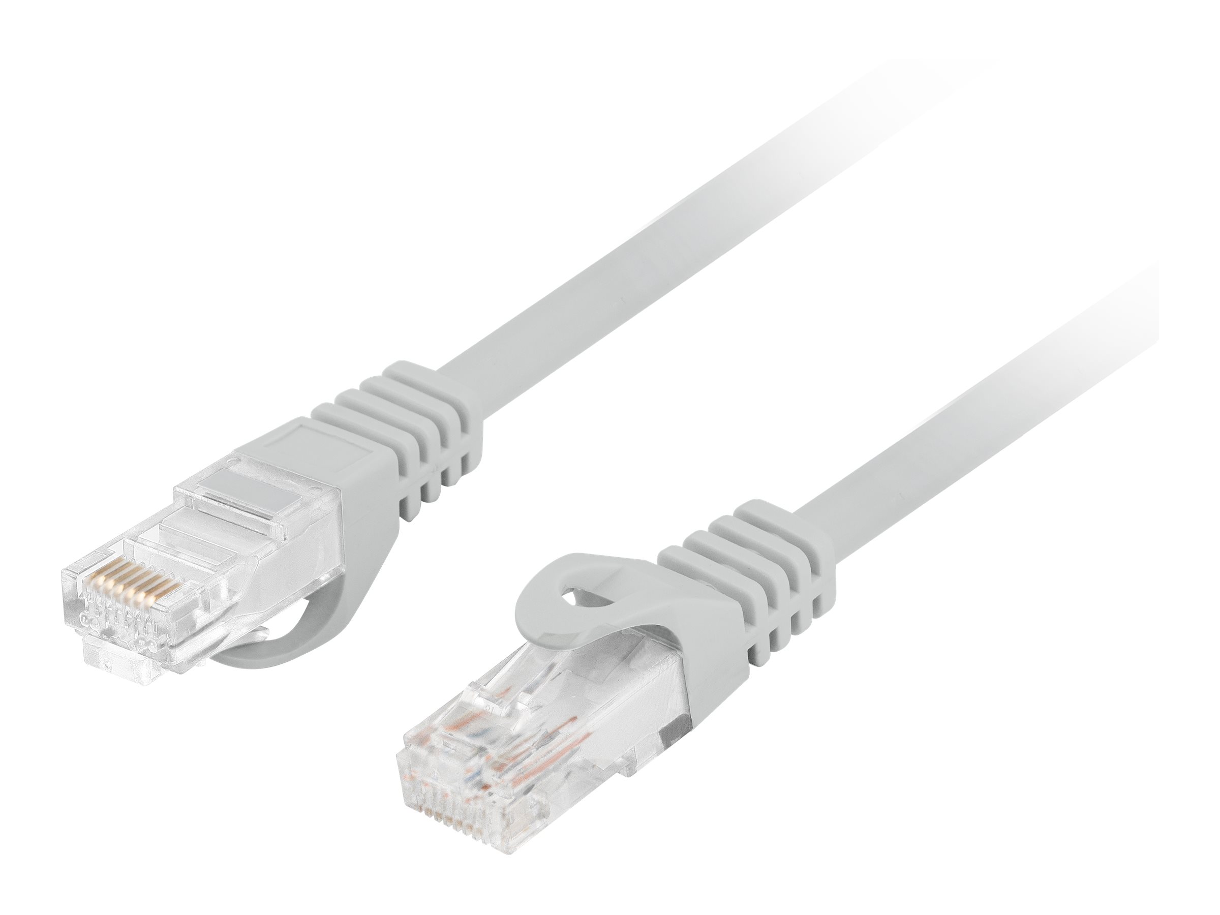 Lanberg - Patchcord Cat.6 UTP LSZH CU - PCU6-10CU-0150-S - 1.5 m - Grey