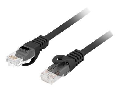Lanberg - Patch cable - CAT 6 - RJ-45 - male - RJ-45 - male - 5 m - Black