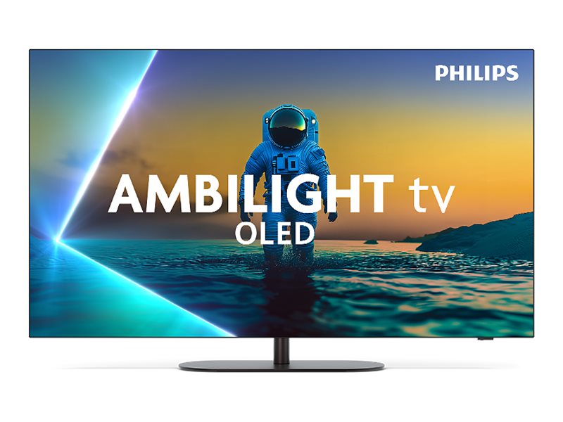 Philips OLED 4K Ambilight TV - 48OLED820/12 - 48 - Smart TV - Google TV - Grey