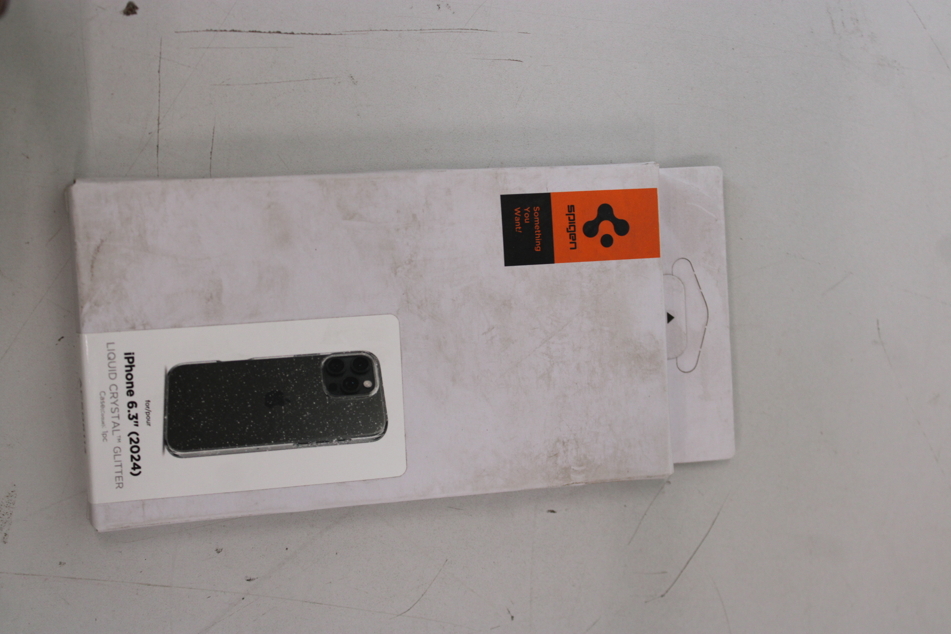 SALE OUT. Spigen Liquid Crystal iPhone 16 Pro 6.3" Glitter crystal ACS08113 DIRTY PACKAGING - SALE OUT. Spigen DIRTY PACKAGING