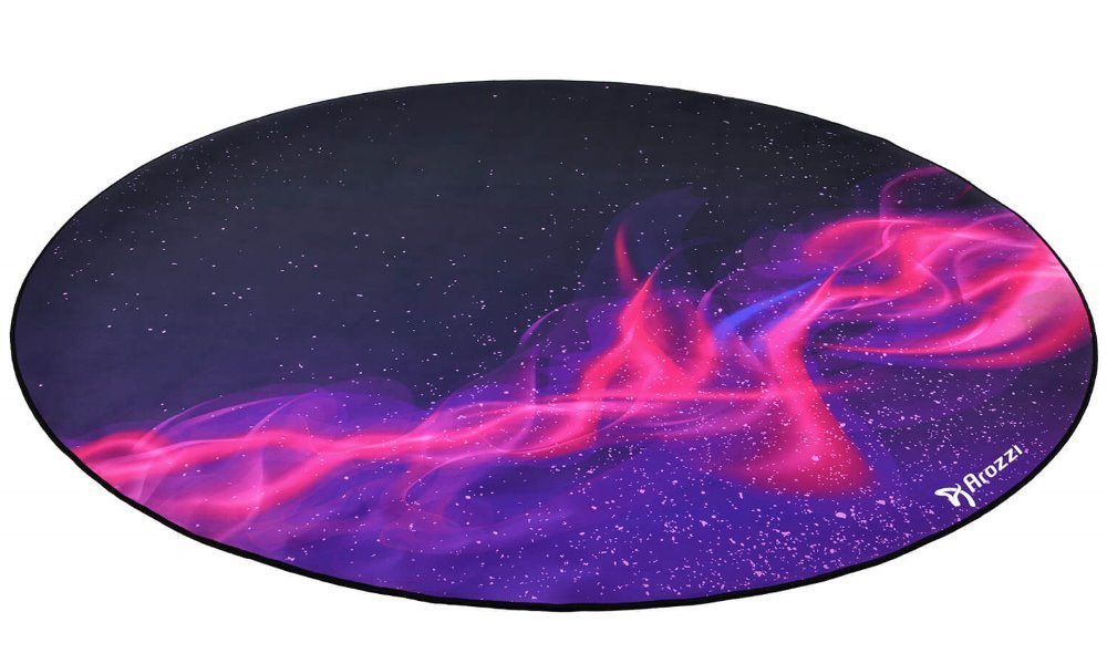Arozzi Zona Round Floor Pad - Purple Galaxy