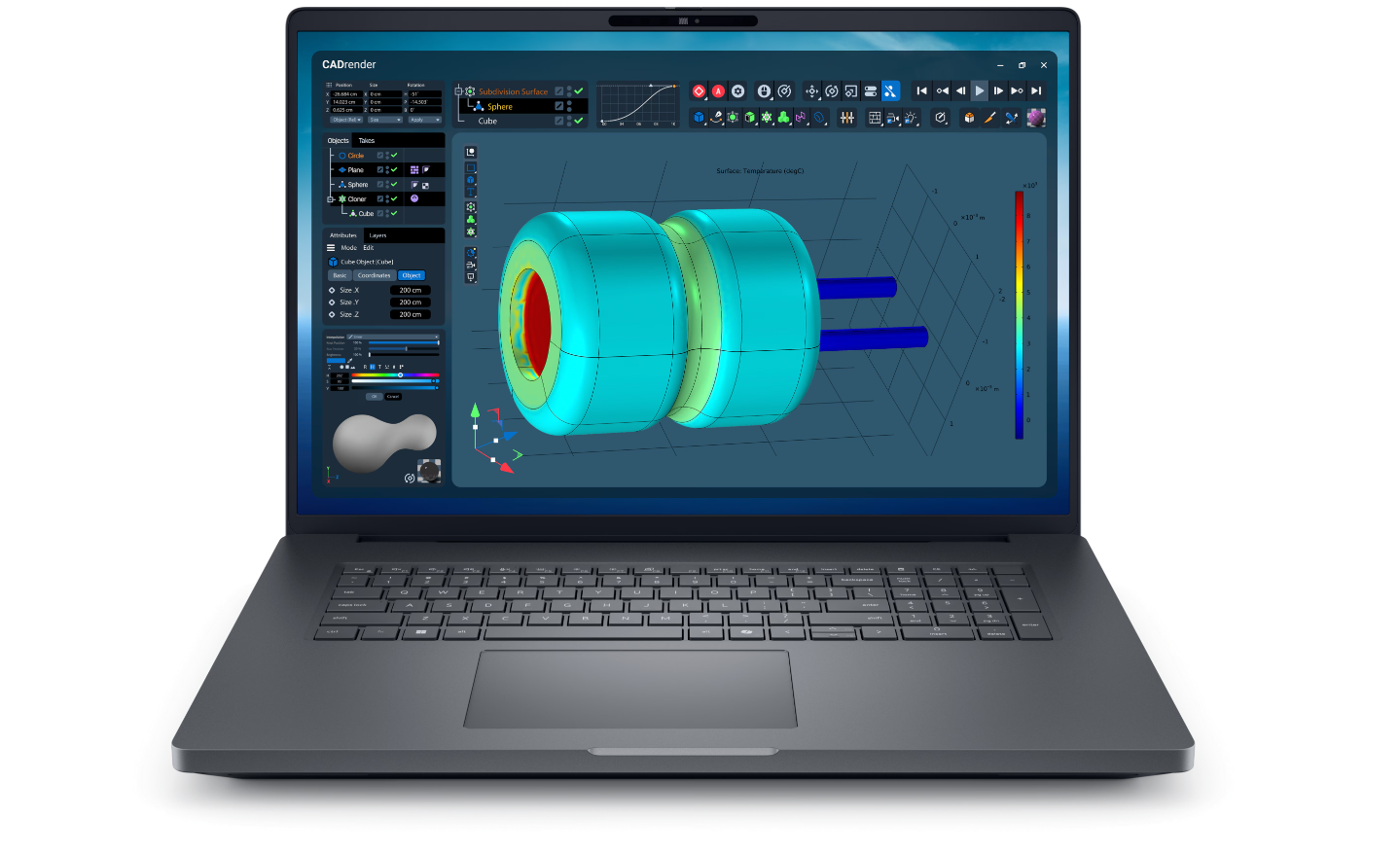 Dell Pro Max 18 Plus MB18250 - 18 " - LCD - QHD+ - 2560 x 1600 pixels - Intel Core Ultra 9 - 285HX - 32 GB - DDR5 - Solid-state drive capacity 1000 GB - NVIDIA RTX PRO 3000 Blackwell - GDDR7 - 12 GB - Windows 11 Pro - Keyboard language English - Keyboard 