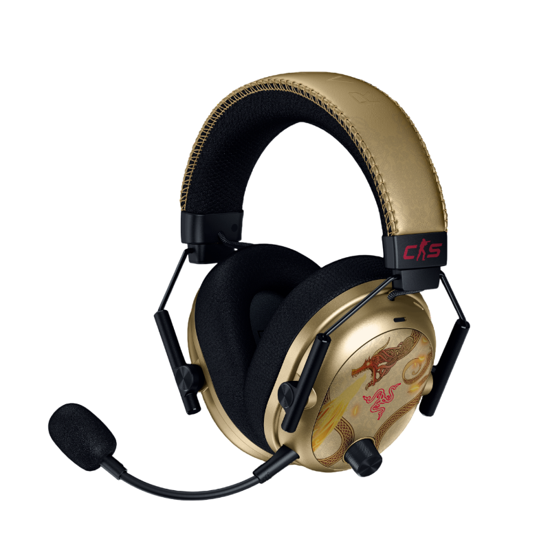 Razer - Gaming Headset - Blackshark V3 Pro - Wireless/Wired - Over-ear - Microphone - Counter-Strike 2 Edition - Noise reduction