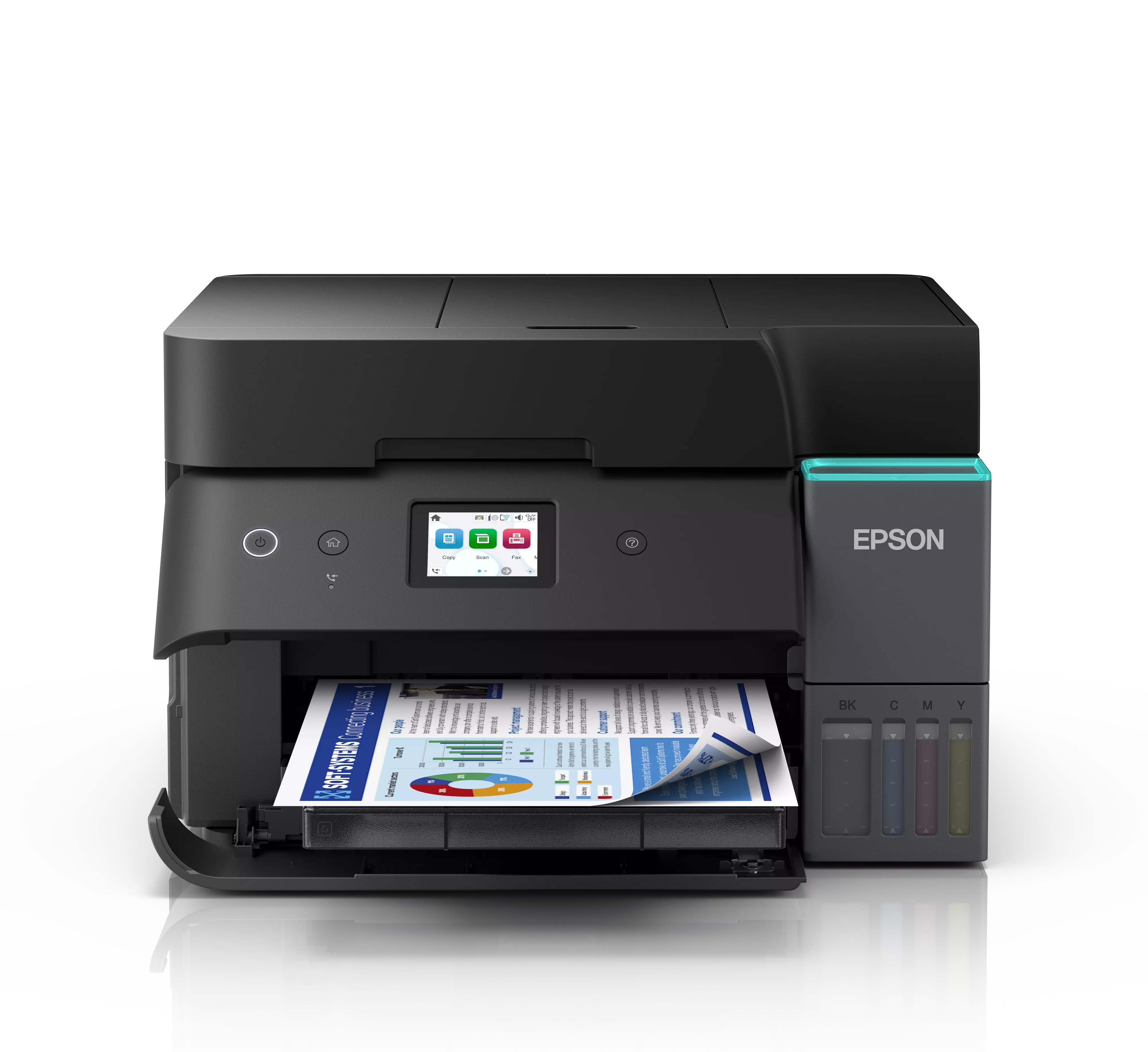 Epson - Multifunctional printers - EcoTank L6390 - Inkjet - Colour - A4 - Wi-Fi - Black