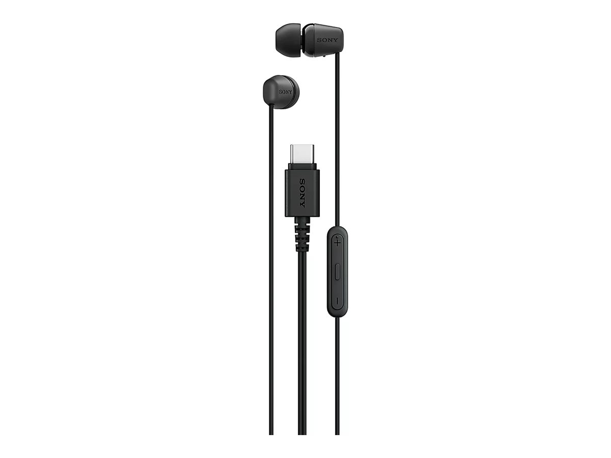 Sony Earbuds - IER‑EX15C - Wired - In-ear - Microphone - Black