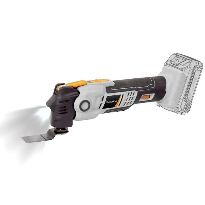 Batavia B.V. - 18V Cordless Anti-Vibration Multitool - Without Battery and Charger