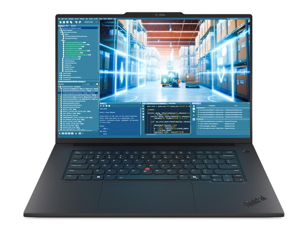 Lenovo ThinkPad P1 G8 Intel - Black - 16 " - IPS - WQUXGA - 3840 x 2400 pixels - Anti-glare - Intel Core Ultra 9 - 285H - 64 GB - LPCAMM2 LPDDR5x - Solid-state drive capacity 2000 GB - NVIDIA RTX PRO 2000 Blackwell Generation - GDDR7 - 8 GB - Windows 11 P