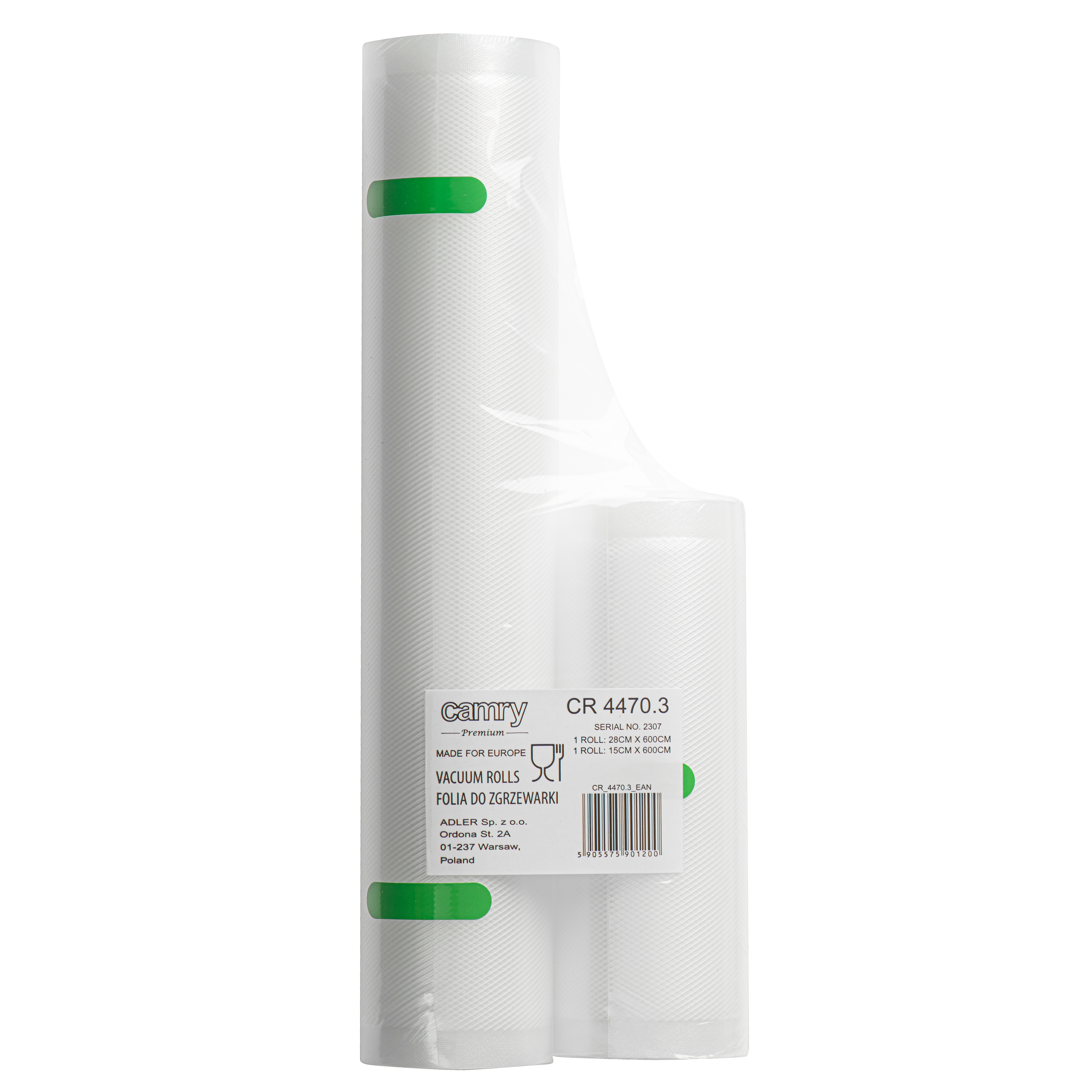 Camry Vacumm Sealer Rools for CR 4470, AD 4484, MS 4492, AD 4503 - CR 4470.3