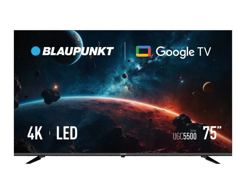 Blaupunkt LED TV - 75UGC5500S - 75 - Smart TV - Google TV - UHD - Black