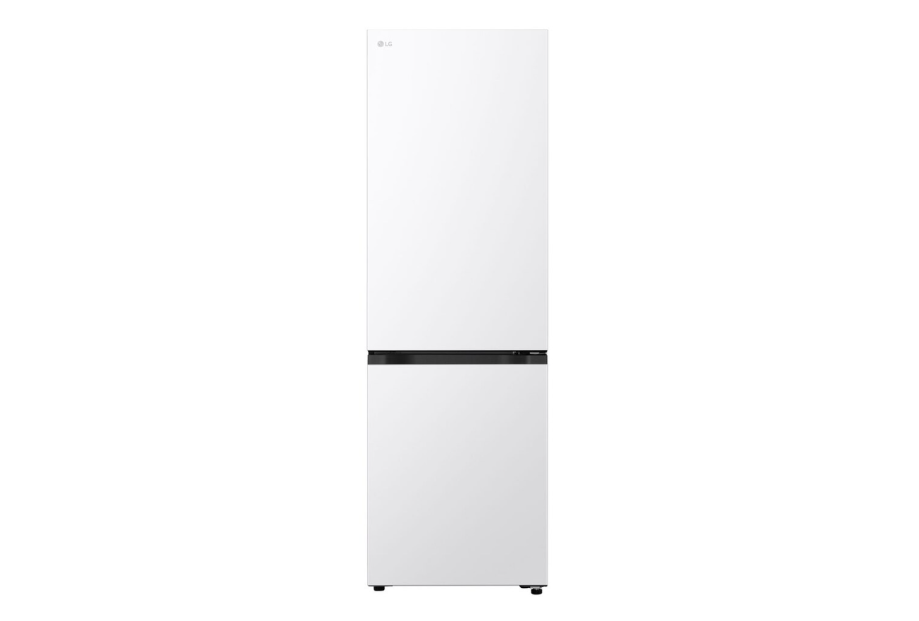 LG Refrigerator - GBBSJ1CCSW - Energy efficiency class C - Free standing - Combi - Height 186 cm - Fridge net capacity 220 L - Freezer net capacity 113 L - Display - 34 dB - Super White