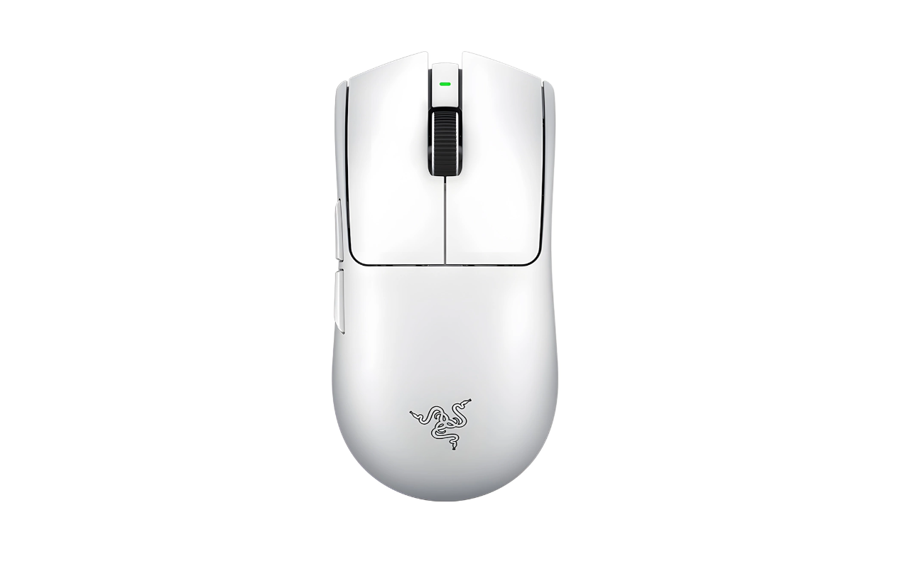 Razer Gaming Mouse - Viper V4 Pro Esports - Wireless - Razer HyperSpeed Wireless Gen-2, Wired - White