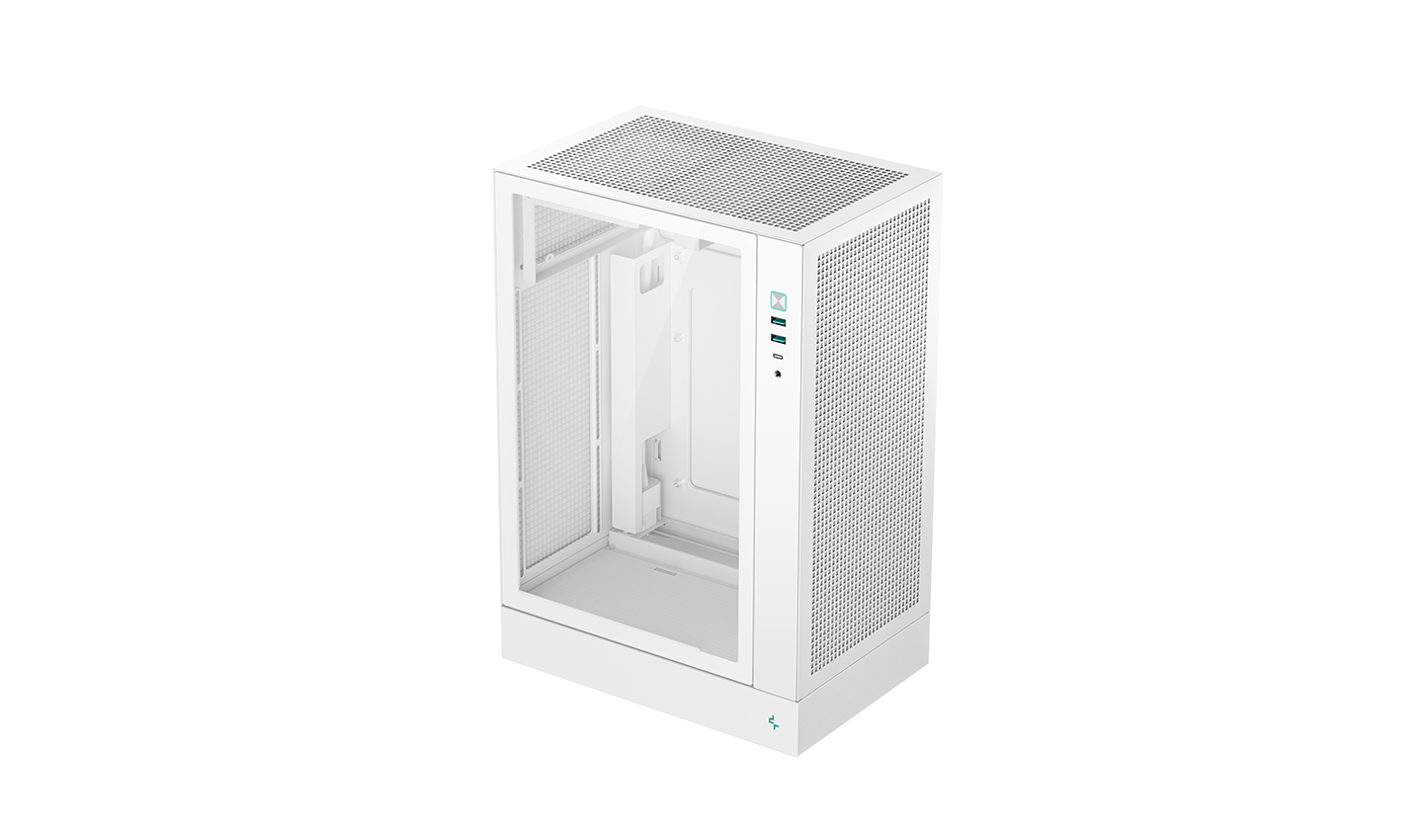 Deepcool Case - CH170 PLUS WH - White - Midi Tower