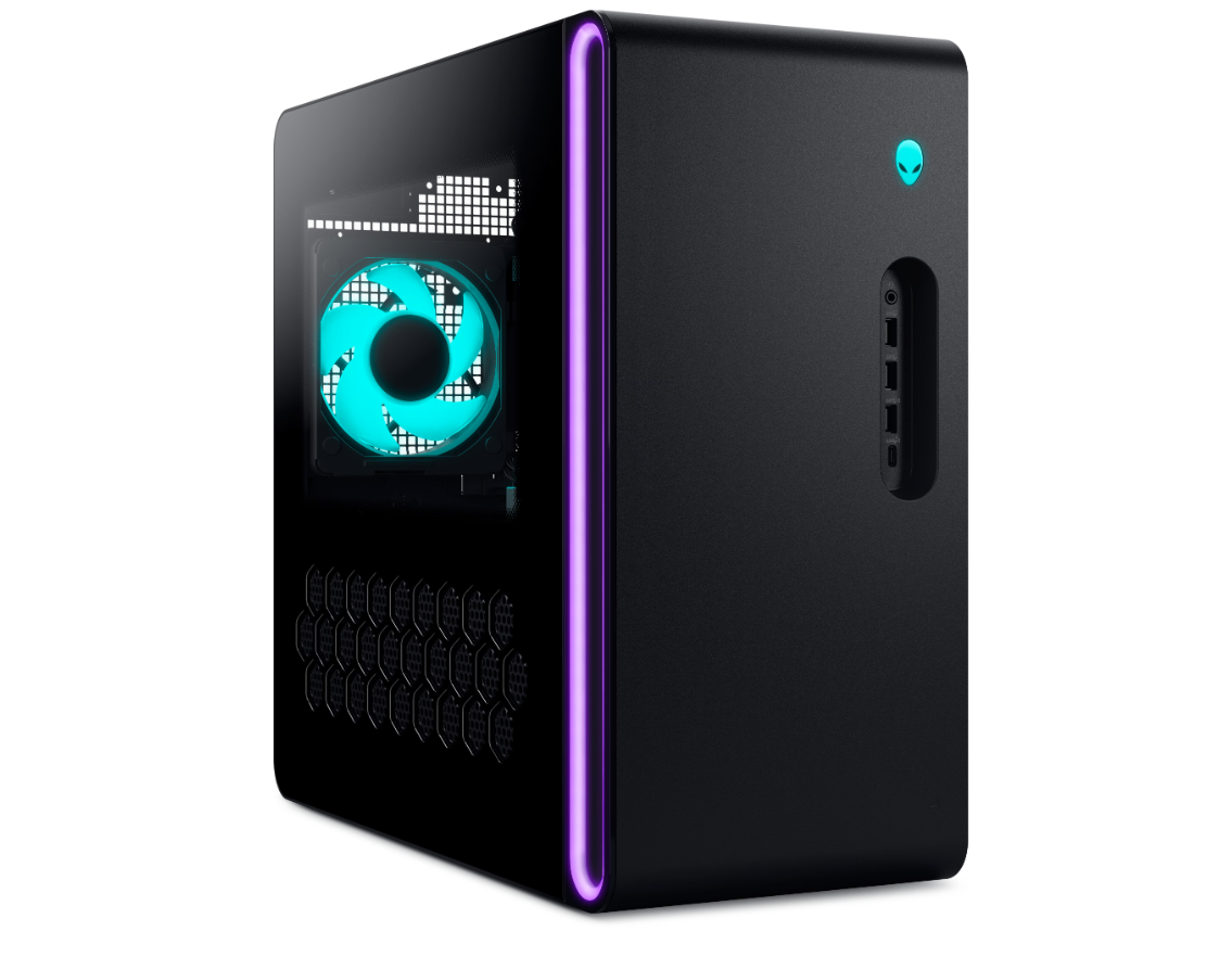Dell Alienware - Aurora ACT1250 - Desktop - Tower - Intel Core Ultra 7 - 265F - 32 GB - DDR5 - 1000 GB - NVIDIA GeForce RTX 5070 Ti - No keyboard - Windows 11 Pro - Warranty 36 month(s)