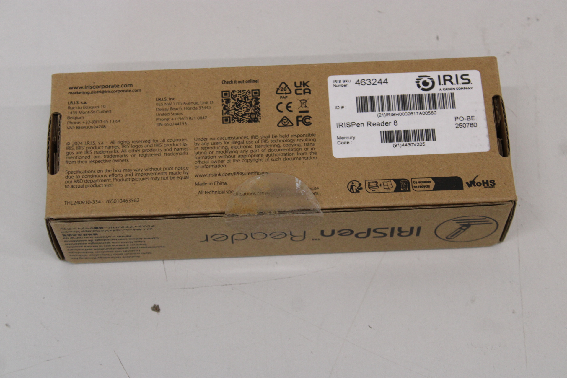 SALE OUT. IRIS IRISPen Reader 8 - Handheld - DEMO