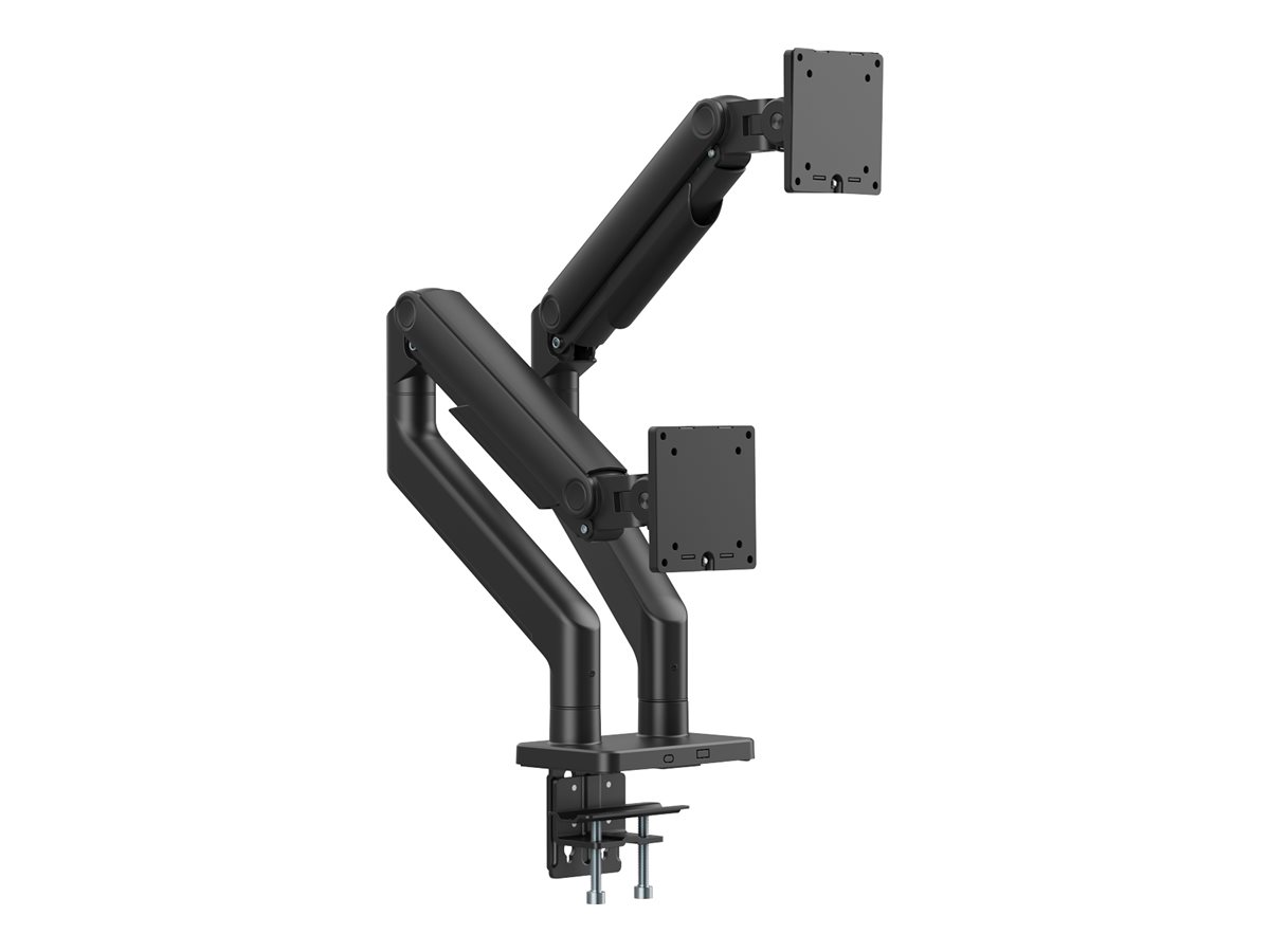 Digitus Desk Mount - Height, tilt, rotation, depth, pivot - Dual Monitor Mount - 2x 45 " - Maximum weight (capacity) 2x 20 kg - Black