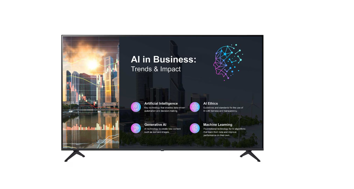 LG - Digital Signage - 65PK640S0LB - 65 " - Landscape - 16/7 - webOS - Wi-Fi - 300 cd/m² - 1000000:1 - 8 ms