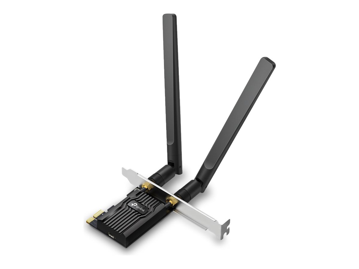 TP-LINK AX900 Wi-Fi 6 Bluetooth PCIe Adapter - Archer TX10E - 802.11ax - MU-MiMO Yes - no PoE - Antenna type Two High Gain Dual-Band Antennas