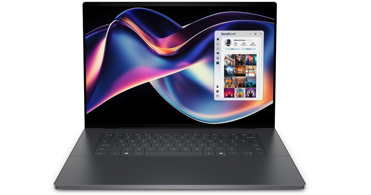 Dell XPS 16 DA16260 - Graphite - 16 " - OLED - Touchscreen - 3.2K - Intel Core Ultra X7 - 358H - 64 GB - LPDDR5x - Solid-state drive capacity 1000 GB - Intel Arc Graphics - Windows 11 Pro - Keyboard language English - Keyboard backlit - Warranty 36 month(