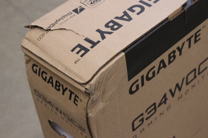 Gigabyte SALE OUT. - G34WQC2 EK - 34 " - VA - WQHD - 200 Hz - 1 ms - 3440 x 1440 pixels - 450 cd/m² - HDMI ports quantity 2 - Warranty 36 month(s) - DAMAGED PACKAGING