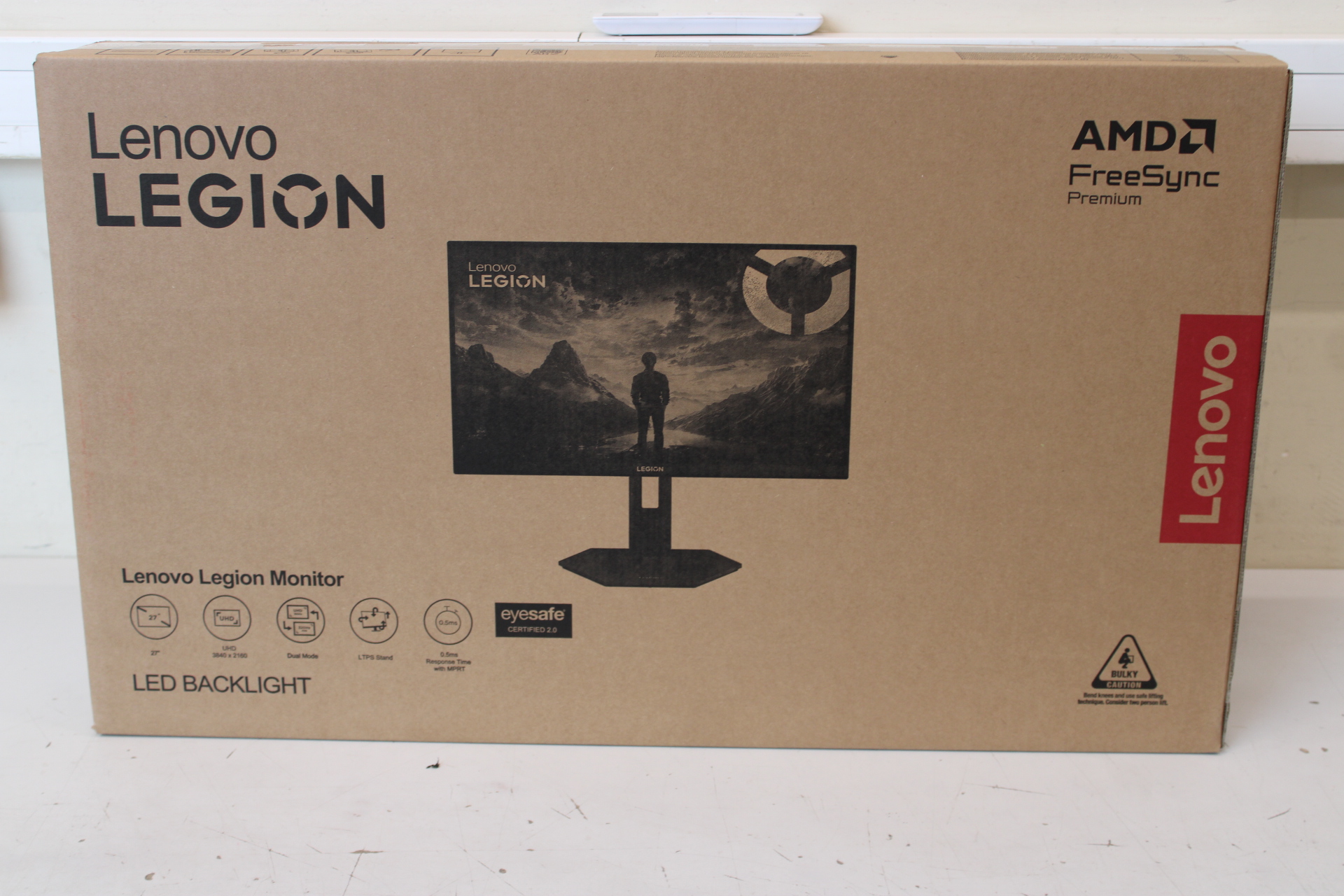Lenovo SALE OUT. - Legion 27U-10 - 27 " - IPS - 16:9 - 160 Hz - 4 ms - 3840 x 2160 pixels - 300 cd/m² - HDMI ports quantity 2 - Raven Black - Warranty 36 month(s) - DAMAGED PACKAGING
