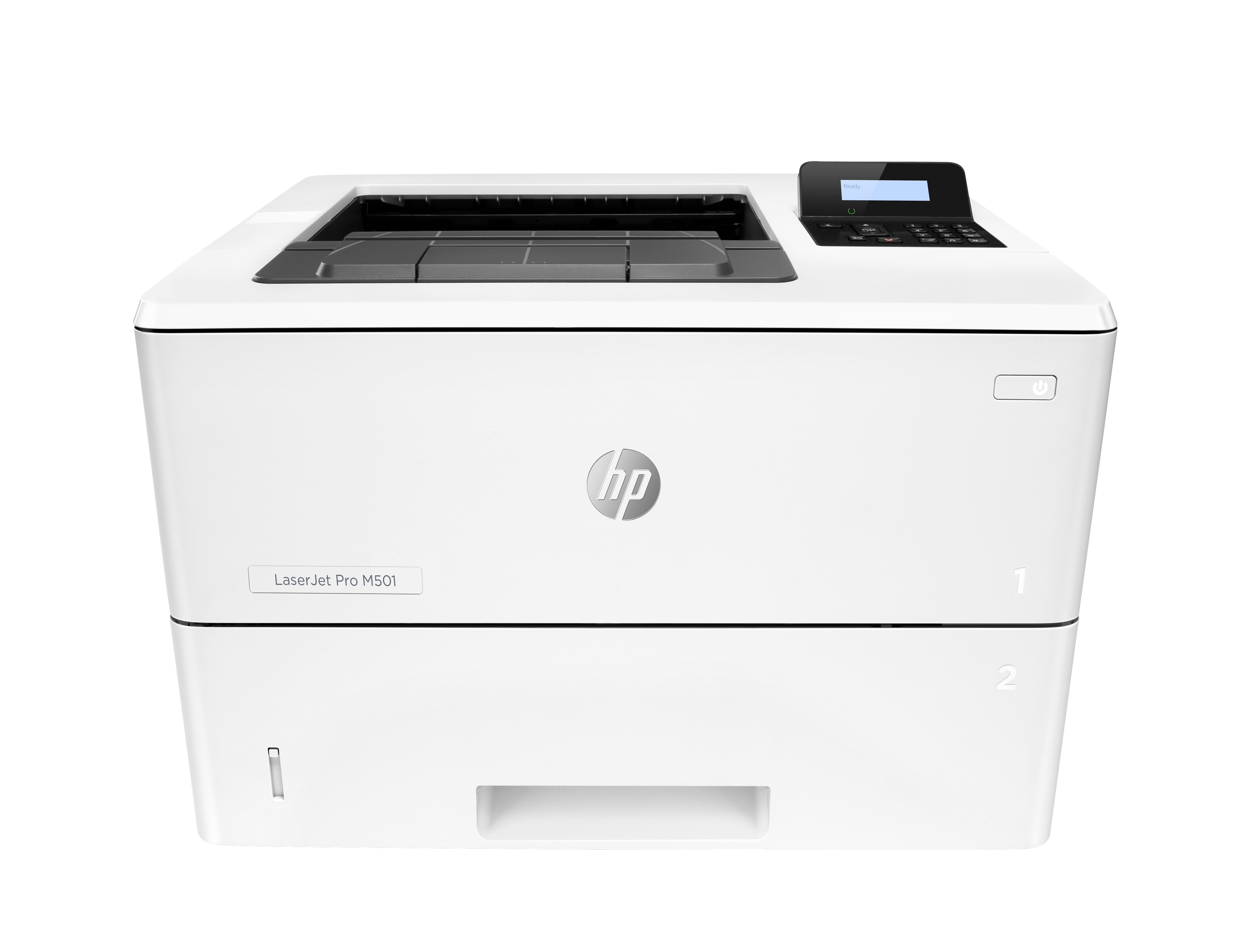 HP LaserJet Pro M501dn Printer - A4 Mono Laser, Print, Automatic Document Feeder, Auto-Duplex, LAN, 43ppm, 1500-6000 pages per month (replaces P3015dn)