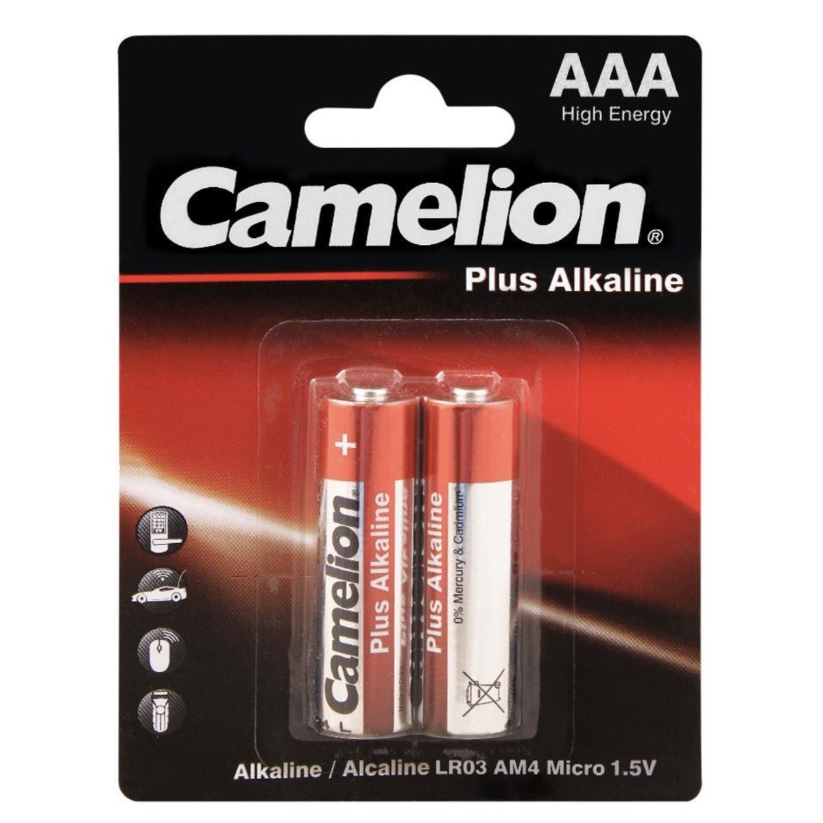 Camelion - AAA/LR03 - Plus Alkaline - 2 pc(s)