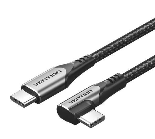 CABLE USB-C TO USB-C/1M GRAY TRAHF VENTION