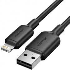 CABLE USB2.0 TO LIGHTNING/2M BLACK LAMBH VENTION