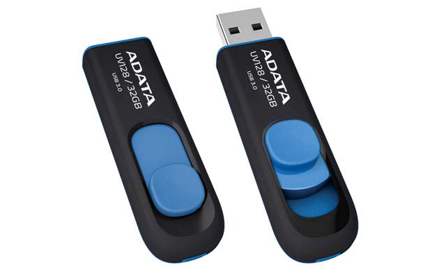 ADATA - UV128 - 32 GB - USB 3.0 - Black/Blue