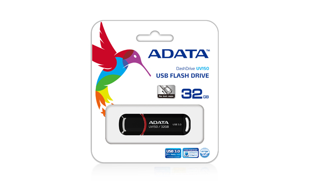 ADATA - UV150 - 32 GB - USB 3.0 - Black