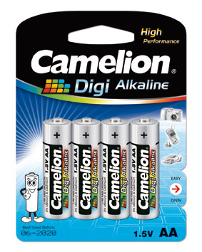 Camelion - LR6-BP4DG - AA/LR6 - Digi Alkaline - 4 pc(s)