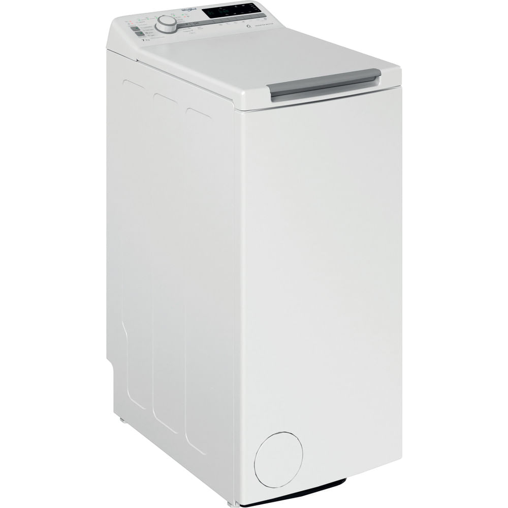 WHIRLPOOL Top load washing machine TDLR 7231BS EU 7 kg, 1200 rpm, Energy class D, Width 40 cm, Depth 60 cm, Inverter motor