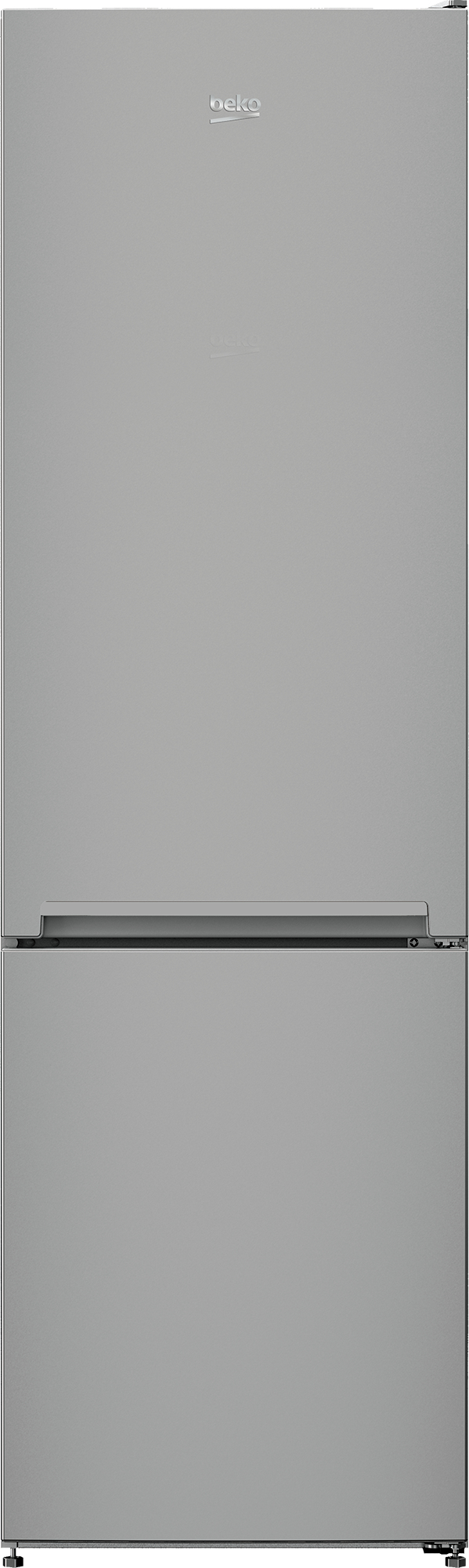 BEKO Refrigerator RCSA300K40SN, Energy class E, Height 181 cm, Inox