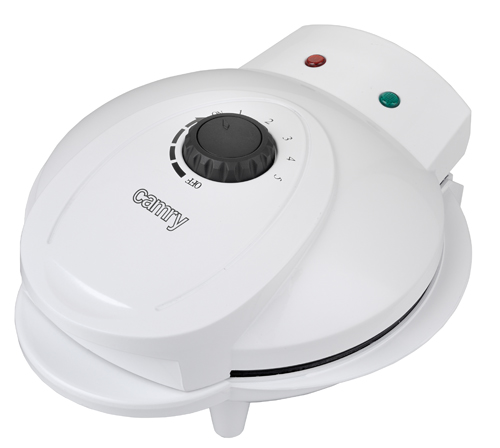 Camry - Waffle maker - CR 3022 - 1000 W - Number of pastry 5 - Heart shaped - White