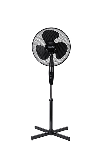 Mesko - Fan - MS 7311 - Stand Fan - Black - Diameter 40 cm - Number of speeds 3 - Oscillation - 45 W