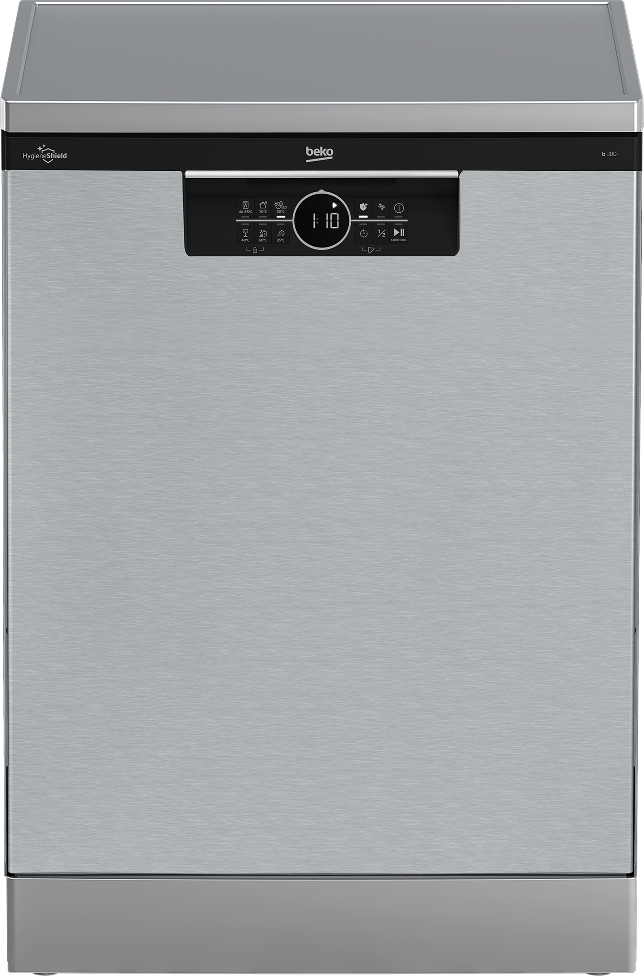BEKO Freestanding Dishwasher BDFN26530X, Energy class D, Width 60 cm, SelfDry, 3rd drawer, Inox