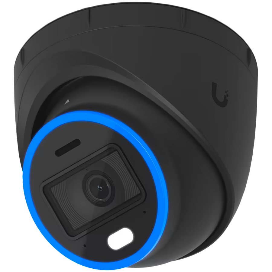 Ubiquiti UVC-AI-Turret-B All-weather, vandal-proof 4K PoE+ turret camera with enhanced AI capabilities and IR and visible LEDs for night vision, 4K (8MP) video resolution, Ultra-wide viewing angle (109.9)