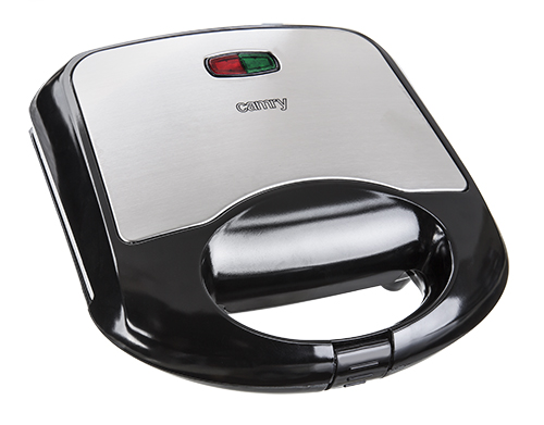 Camry - Sandwich maker - CR 3018 - 850 W - Number of plates 1 - Number of pastry 2 - Ceramic coating - Black