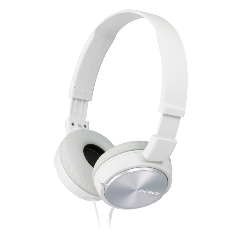 Sony - Foldable Headphones - MDR-ZX310 - Headband/On-Ear - White