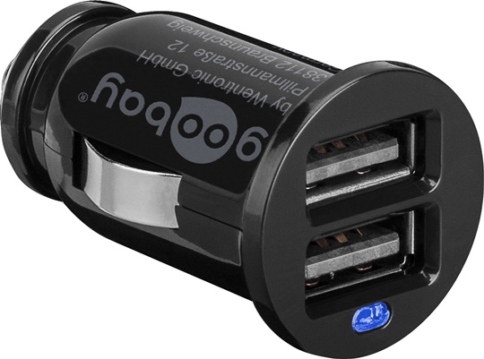 Goobay - Goodbay Dual USB car charger 2,1A - 5 V