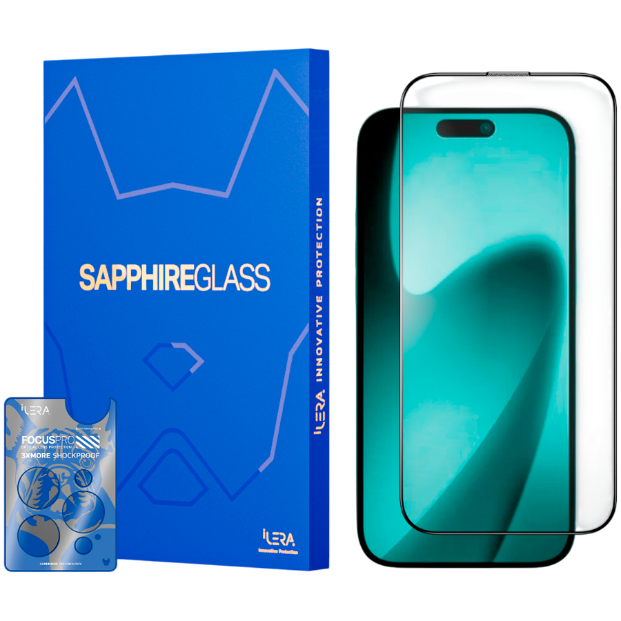 iLera Sapphire Ultra Glass 2.0 for iPhone 17 Pro