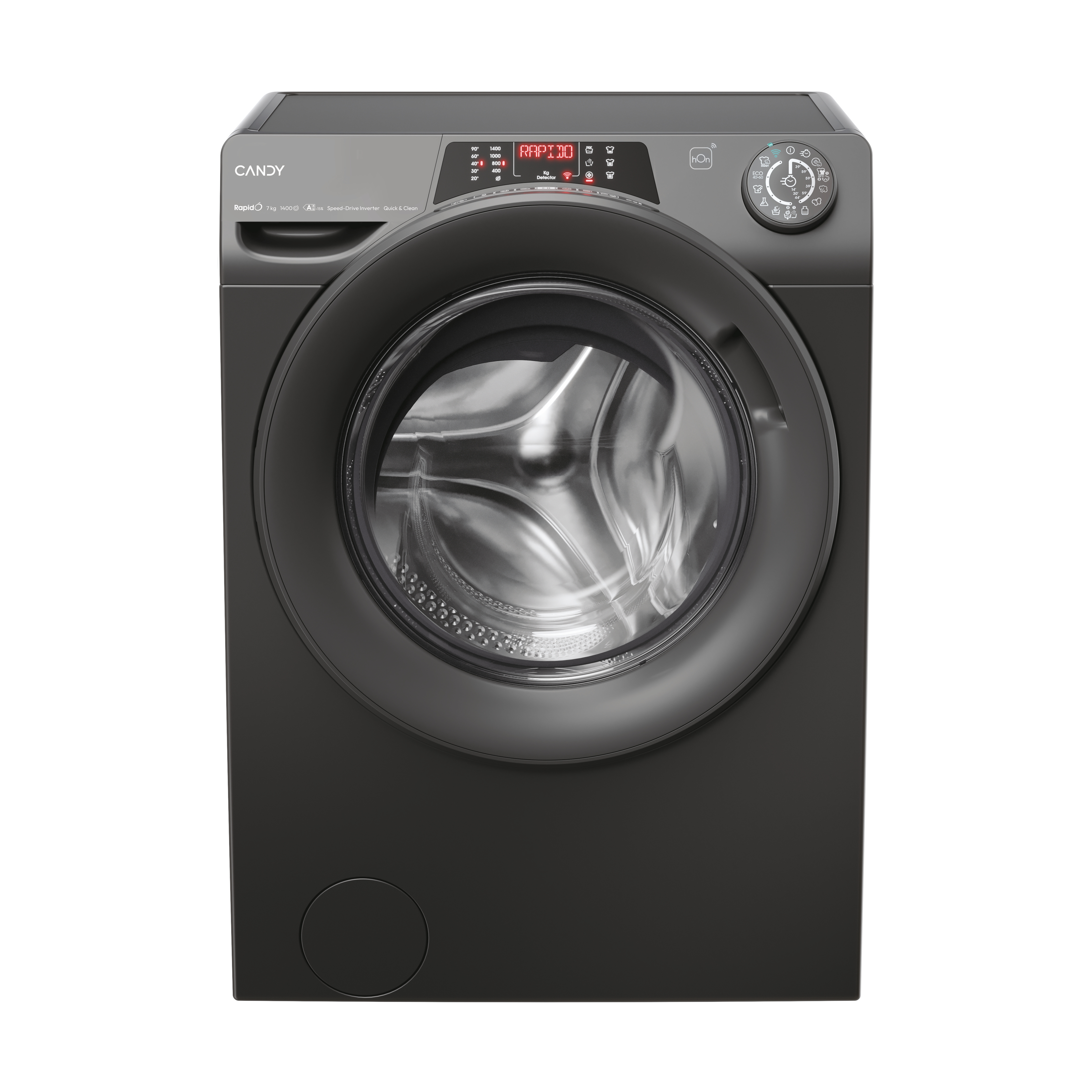CANDY Washing machine RO4476DWMRR7/1-S, 7 kg, Energy class A, 1400 RPM, Depth 45.4 cm