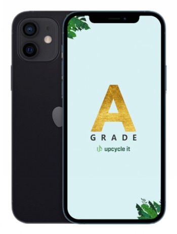 UPCYCLE IT APPLE IPHONE 12 6,1”, 64GB, BLACK, MGJ53, A-GRADE