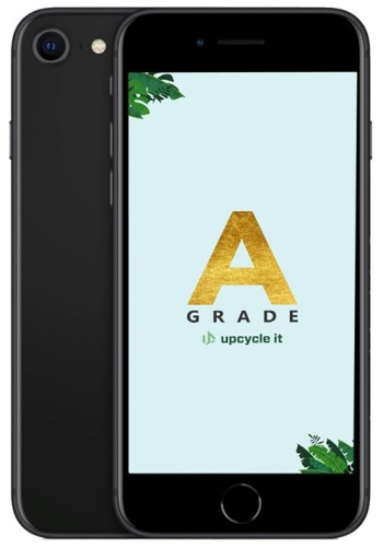 UPCYCLE IT APPLE IPHONE SE 4,7”, 64GB, 5G, BLACK, MMXF3, A-GRADE