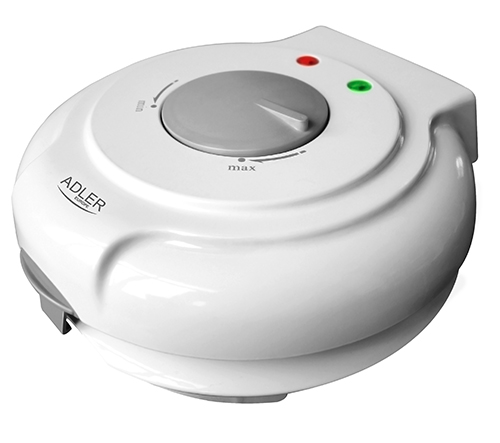 Adler - Waffle maker - AD 3038 - 1500 W - Number of pastry 1 - Ice Cone - White