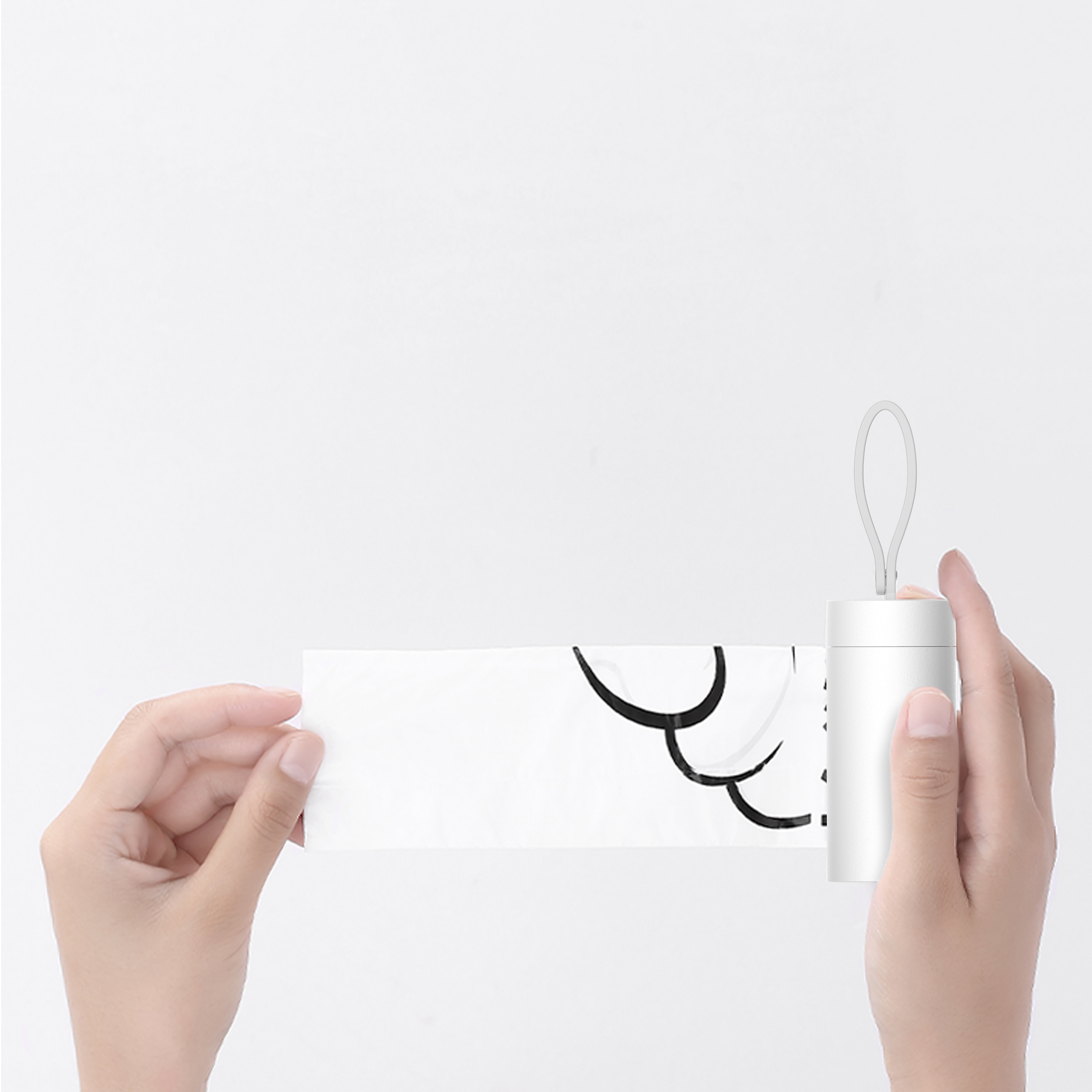 PETKIT - Dog Waste Dispenser Set - Bags: 30x22 cm, Dispenser: 14/8.2 cm x 3.8 cm