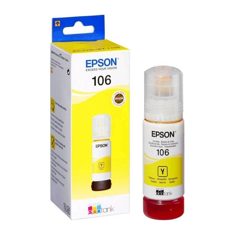 Epson Ecotank - 106 - Ink Bottle - Yellow