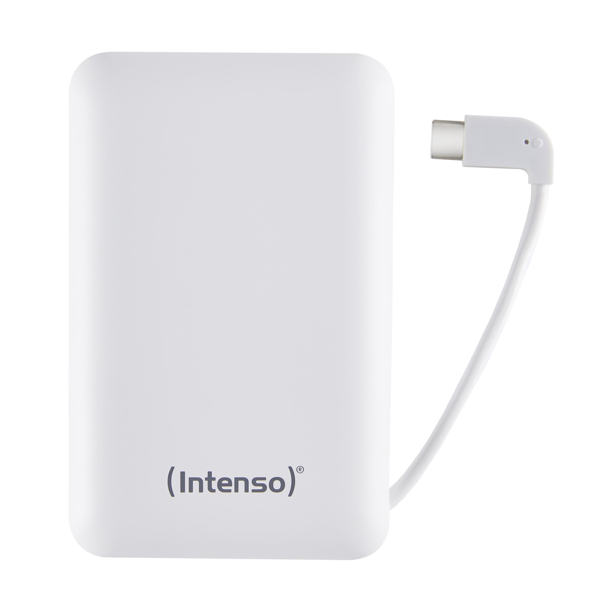POWER BANK USB 10000MAH/WHITE XC10000 INTENSO