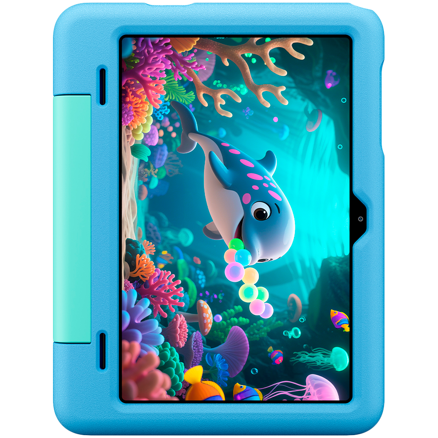 Blackview Tab 20 Kids WiFi 10.1-inch 800x1280 HD 60Hz Unisoc Tiger T310 2Hz 4GB + 64GB 6600mAh  Cam 5MP/8MP WiFi5 Android 15 Bubble Blue