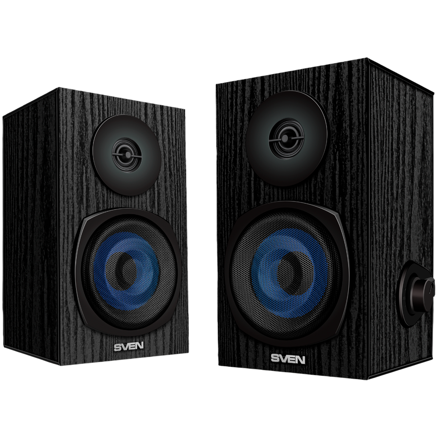 Speakers SVEN SPS-576, black (8W, USB power supply, Bluetooth)